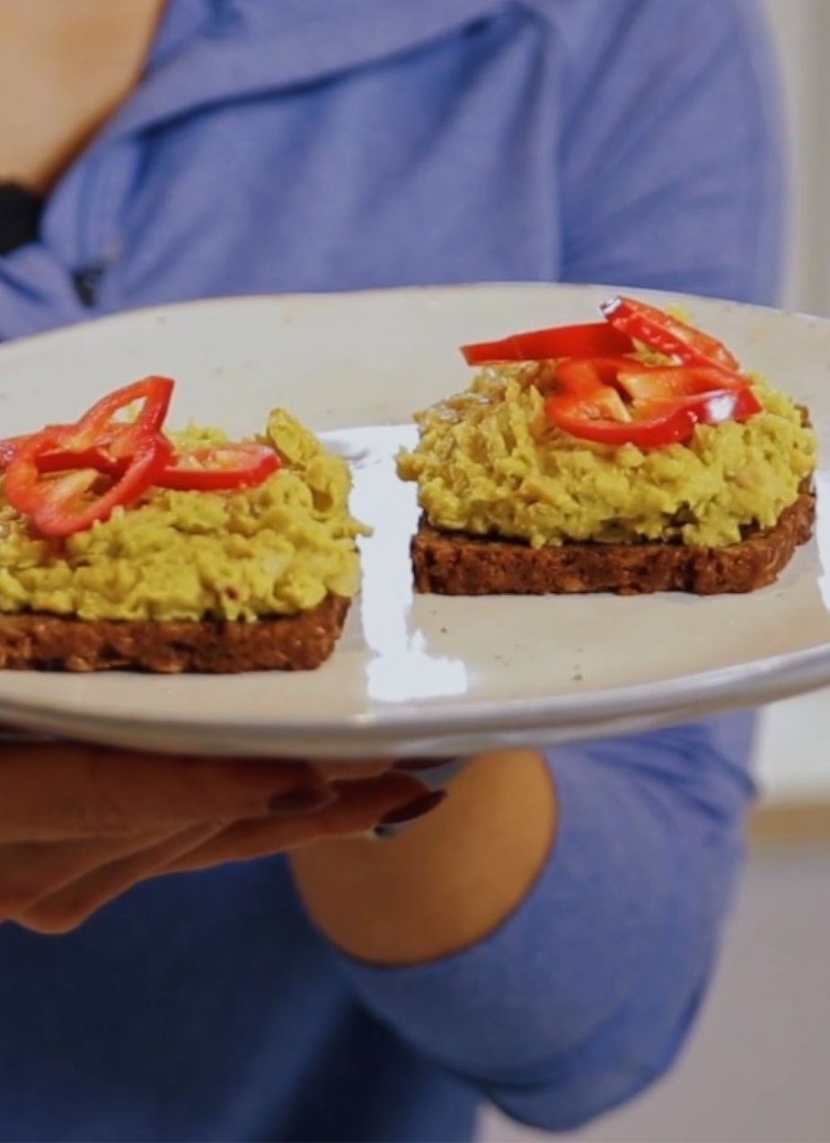 Delicious vegan sandwich spread